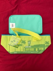 🔥 Trader Joe’s Mini Insulated Bag 1.5 Gallons Palm Green Limited 🔥