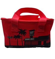 Trader Joe’s Mini Insulated Tote Bag 1.5 Gal Limited 2024 RED Cooler
