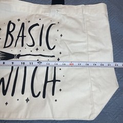 Basic Witch 100% Cotton Handcrafted In India Reusable Shopping Bag