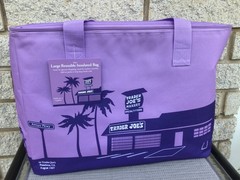 ⭐Trader Joe’s Large 8 Gal Lavender Reusable Insulated Shopping Bag New✨