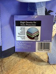 New Spring Trader Joe’s Lavender Purple Mini Insulated Cooler Tote Lunch Bag
