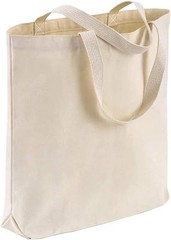 Wholesale Canvas Tote Bags, 15″W x 16″H x 3″G, Cotton Reusable Grocery Shoppi…