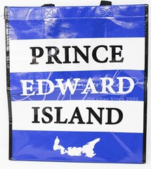 Prince Edward Island PEI Travel Tote Grocery Bag Reusable Shopping 2 pc Lot