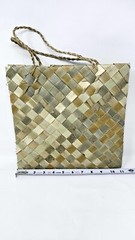 Handmade Bayong Eco-Friendly Reusable Shopping Bag Made of Pandan Leaves BOHO