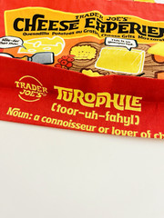 Trader Joe’s Tote Bag Cheese Experience and Adventures New with Tag Very Popular