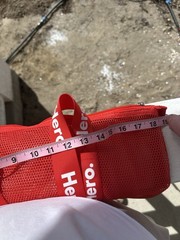 Lot of Mesh Hero Red Totes Set of 10 New Never Used