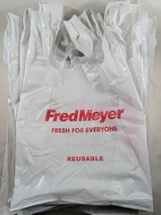 25 Fred Meyer Plastic Shopping Bags Reusable Heavy Duty Grocery Bags 125 Uses