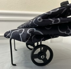 Shopping Bag With Wheels Multifunction Can Expand Up To 20” High