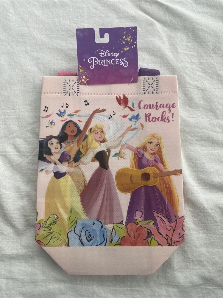 NEW Disney Princess 2 Pack Reusable Mini Bags “Courage Rocks”