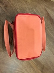 Trader Joe’s Mini Insulated Bag pink peach color new with tags