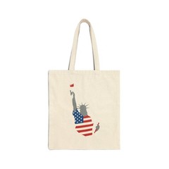 Statue of Liberty USA Flag Tote Bag