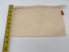 Eco Friendly Reusable Cotton Mesh Grocery Bags Set 7PACk Drawstring Produce Bags