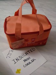 New Trader Joe’s Peach Insulated MINI Cooler Reusable Lunch Bag
