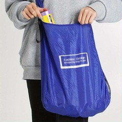 Lightweight Spacious Dustproof Sleek Functional Disc-Shaped Storage Shopping Bag