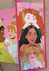 Disney Princess Pink XL Reusable Tote/Shopping/Gift Bag NEW! Free Shipping!