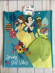 Belle Snow White Tiana Princesses Disney Reusable Tote Gift Bag Licensed New Kid