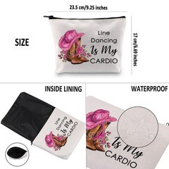 G2TUP Line Dance Lover Gift Is My Cardio White Bag