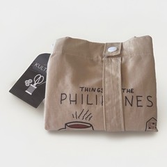 Foldable Tote Bag Philippines Kultura New 42cm High X 38cm Wide Free Postage