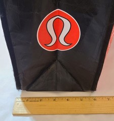4pk Lululemon Reusable Shopping Tote Bags 3 Large 1 Small Red Manifesto Travel