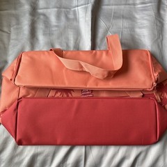 Trader Joe’s Large Insulated Reusable Tote Shopping Bag Peach Color 8 Gallon NWT