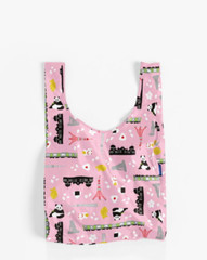 BAGGU Bag JAPAN Limited Cherry blossoms Panda Tokyo Train Pink Standard size NEW
