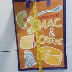 Trader Joe’s PB&J/Mac & Cheese Reusable Shopping Tote, Collectible Eco Fun! 😁