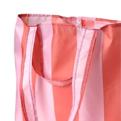 IKEA Tote Shopping Bag Foldable Lightweight Reusable Orange Pink Multi Use