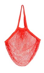 Old Navy Kikkerland Ecofriendly Cotton Market Bag Red W 16” x H 25” Holds 22 lbs