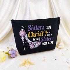 Yoxiumi Sisters in Christ Gifts for Women 25*17cm, Black-Sister