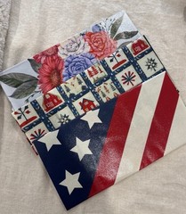 250th ANNIVERSARY USA Reusable Tote Bags 3-Pack Patriotic 14x6x16 in New 🇺🇸