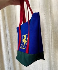 99 Ranch Market Foldable Tote Bag Year of the Horse Blue Red Green Yellow Logo