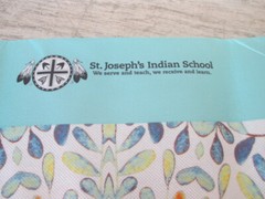 Brand NEW Reusable Tote Bag Multicolor Flowered From St Joseph’s Indian School