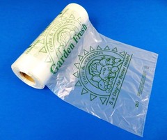 Clear Produce Rolls (HDPE) – 12″X20″ – 2400 Bags/4 Rolls – 11 microns