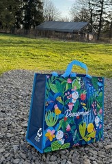 Original Doraemon Reusable Shopping Tote Bag – Medium, Eco-Friendly – From Japan