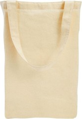 24-Pack Blank Cotton Canvas Tote Bags Bulk – 13 x 11.5 Inches, Beige