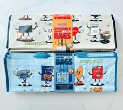 Costco KeepCool Reusable Character Tote Bag – 4 pack, 8