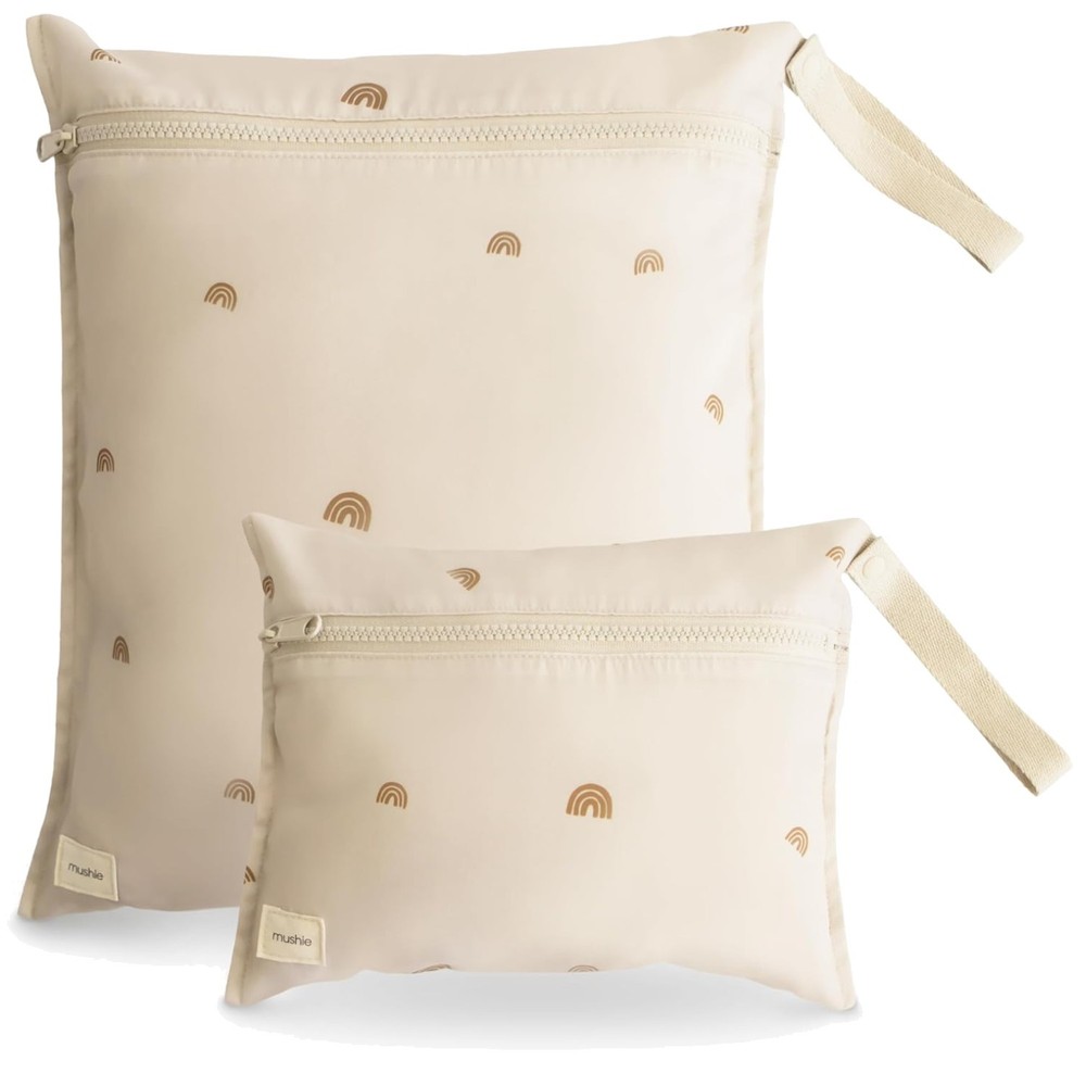 Set of 2 Wet Bags | Large & Small Storage | Zippered Pockets-~