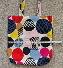 Ikea Multicolor Fabric Tote Bag