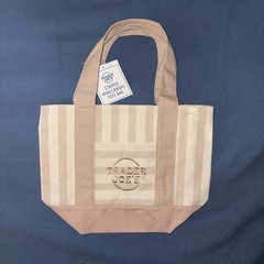Tan/brown NWT Trader Joe’s Striped Canvas Mini Tote Summer 2026