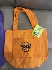 Trader Joe’s 🎃Trick Or Treat🎃 Canvas Tote Bag (2-pack) *Limited Edition*