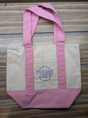 Trader Joe’s Mini Tote Bag Pink – NWT – Retail Store