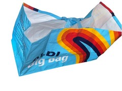 2025 The ALDI Big Bag Collection Heritage Rainbow Stripe Tote LIMITED IN HAND ✅