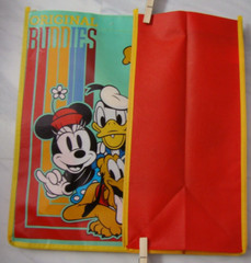New Mickey Mouse & Friends Yellow Reusable Shopping Gift Bag Recycled Material