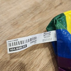 IKEA Storstomma Small Gay Pride Bag Rainbow Reusable Shopping Tote LGBT+