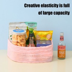 6PCS Magic Stretch Portable Foldable Handheld Bags Reusable Grocery AOV