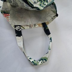 Handmade Floral & Nature Pattern Foldable Canvas Shopping Bag Medium Multicolor