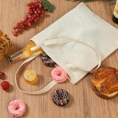 Bolsas de lona ligeras y finas, reutilizables, para compras y comestibles