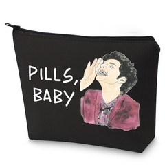 G2TUP John Raffio Travel Cosmetic Bag Leslie & Tom Fans Gift Pills Baby BL MG
