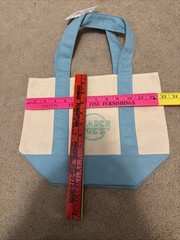 Trader Joe’s Mini Canvas Tote Bags. Set Of 4 New. Pastel Colors