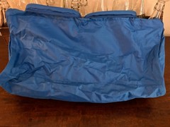Foldable Nylon Tote Bag with pockets – large